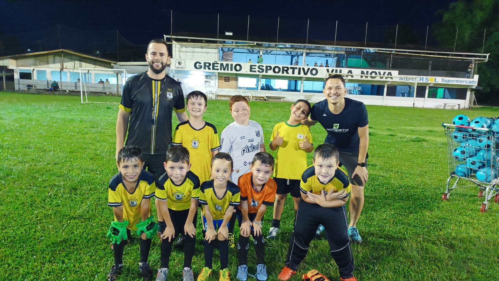 Primeira etapa da Copa ACEF Pequenitos